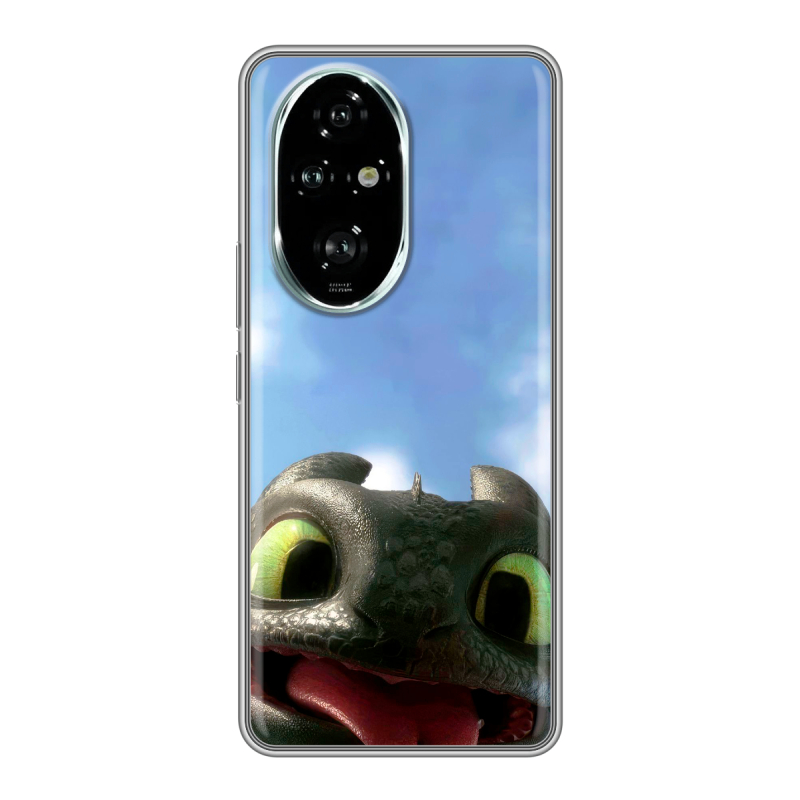 Силиконовый чехол на Honor 200 Pro с принтом Как приручить дракона Силиконовый чехол на Honor 200 Pro с принтом Как приручить дракона
