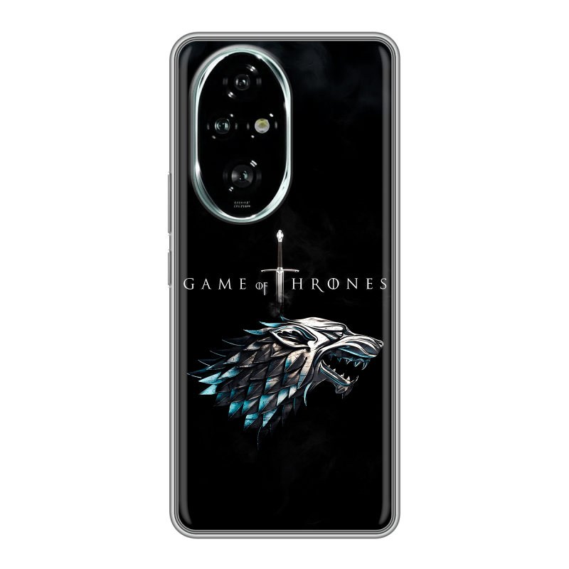 Силиконовый чехол на Honor 200 Pro с принтом Игра Престолов Game Thrones Силиконовый чехол на Honor 200 Pro с принтом Игра Престолов Game Thrones