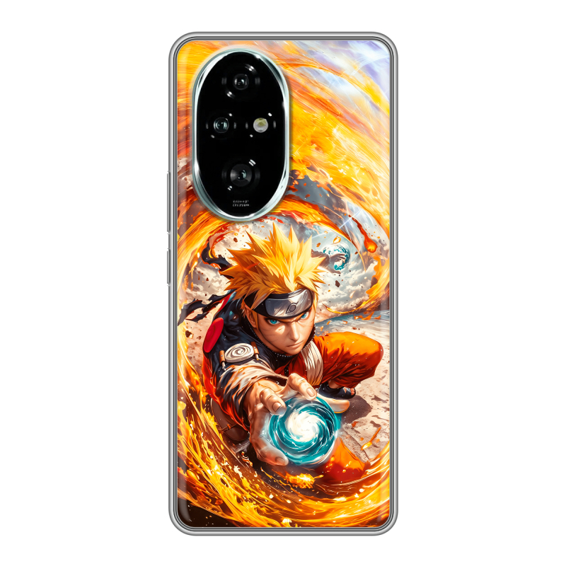 Силиконовый чехол на Honor 200 Pro с принтом Аниме Наруто Naruto Силиконовый чехол на Honor 200 Pro с принтом Аниме Наруто Naruto