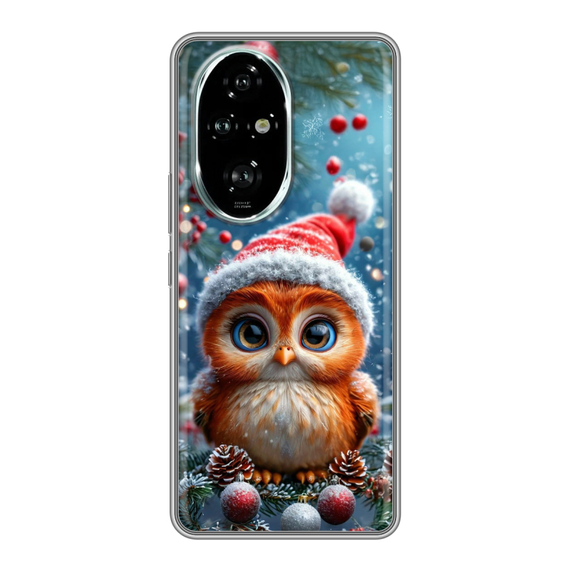 Силиконовый чехол на Honor 200 Pro с принтом Новый год Силиконовый чехол на Honor 200 Pro с принтом Новый год