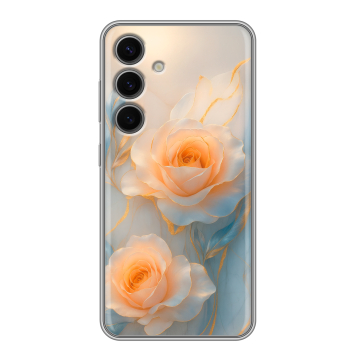 Силиконовый чехол на Samsung Galaxy S24 FE с принтом Женский