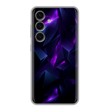 Силиконовый чехол на Samsung Galaxy S24 FE с принтом Абстракиция