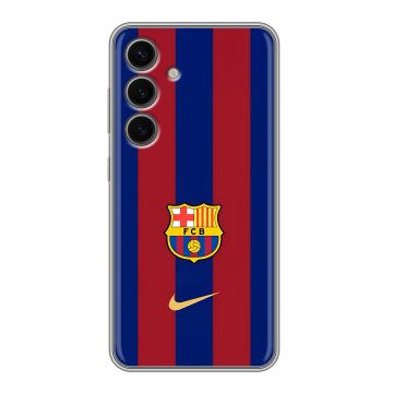 Силиконовый чехол на Samsung Galaxy S24 FE с принтом Барселона Barcelona Силиконовый чехол на Samsung Galaxy S24 FE с принтом Барселона Barcelona