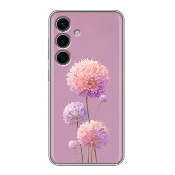 Силиконовый чехол на Samsung Galaxy S24 FE с принтом Цветы Силиконовый чехол на Samsung Galaxy S24 FE с принтом Цветы