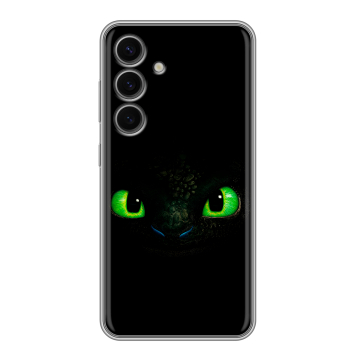 Силиконовый чехол на Samsung Galaxy S24 FE с принтом Как приручить дракона Силиконовый чехол на Samsung Galaxy S24 FE с принтом Как приручить дракона