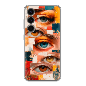 Силиконовый чехол на Samsung Galaxy S24 FE с принтом Модный принт Силиконовый чехол на Samsung Galaxy S24 FE с принтом Модный принт