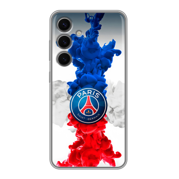Силиконовый чехол на Samsung Galaxy S24 FE с принтом PSG ПСЖ Силиконовый чехол на Samsung Galaxy S24 FE с принтом PSG ПСЖ