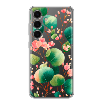 Силиконовый чехол на Samsung Galaxy S24 FE с принтом женский Силиконовый чехол на Samsung Galaxy S24 FE с принтом женский