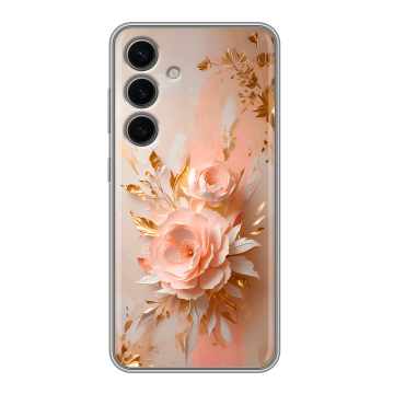 Силиконовый чехол на Samsung Galaxy S24 FE с принтом женский Силиконовый чехол на Samsung Galaxy S24 FE с принтом женский