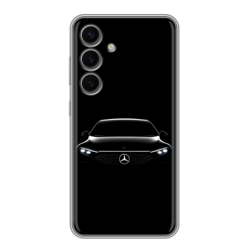 Силиконовый чехол на Samsung Galaxy S24 FE с принтом Mercedes Мерседес Силиконовый чехол на Samsung Galaxy S24 FE с принтом Mercedes Мерседес