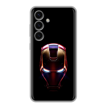 Силиконовый чехол на Samsung Galaxy S24 FE с принтом IronMan Железный человек Силиконовый чехол на Samsung Galaxy S24 FE с принтом IronMan Железный человек