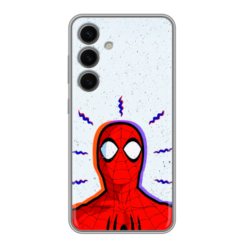 Силиконовый чехол на Samsung Galaxy S24 FE с принтом Spiderman Человек паук Силиконовый чехол на Samsung Galaxy S24 FE с принтом Spiderman Человек паук