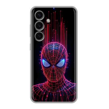 Силиконовый чехол на Samsung Galaxy S24 FE с принтом Spiderman Человек паук Силиконовый чехол на Samsung Galaxy S24 FE с принтом Spiderman Человек паук