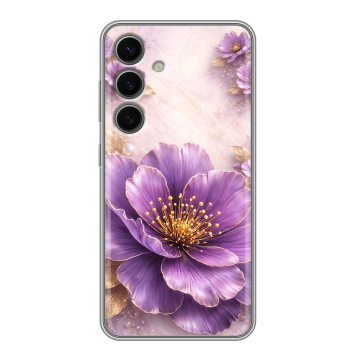 Силиконовый чехол на Samsung Galaxy S24 FE с принтом женский Силиконовый чехол на Samsung Galaxy S24 FE с принтом женский