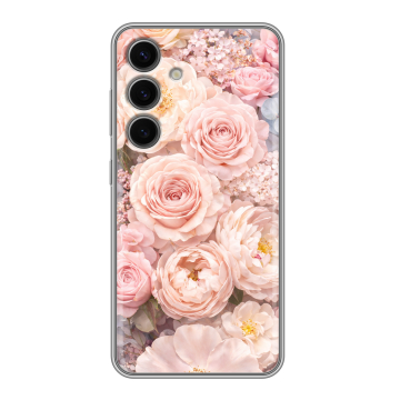 Силиконовый чехол на Samsung Galaxy S24 FE с принтом женский Силиконовый чехол на Samsung Galaxy S24 FE с принтом женский