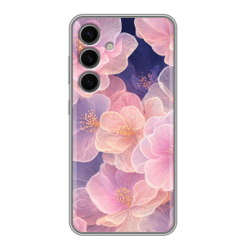 Силиконовый чехол на Samsung Galaxy S24 FE с принтом женский Силиконовый чехол на Samsung Galaxy S24 FE с принтом женский