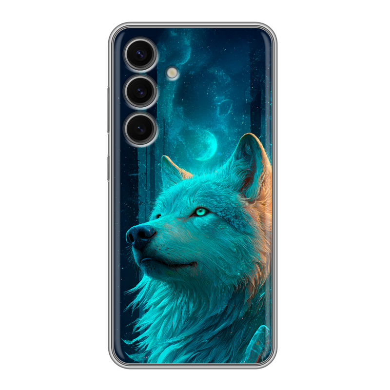 Силиконовый чехол на Samsung Galaxy S24 FE с принтом бабочки саккура Силиконовый чехол на Samsung Galaxy S24 FE с принтом бабочки саккура