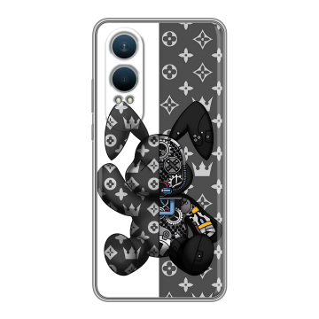 Силиконовый чехол на OnePlus Nord CE4 Lite с принтом Луи робот Силиконовый чехол на OnePlus Nord CE4 Lite с принтом Луи робот
