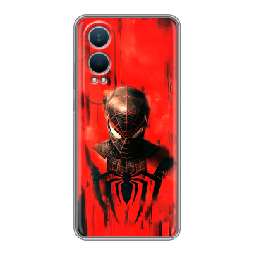 Силиконовый чехол на OnePlus Nord CE4 Lite с принтом человек паук spiderman Силиконовый чехол на OnePlus Nord CE4 Lite с принтом человек паук spiderman