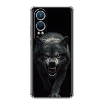 Силиконовый чехол на OnePlus Nord CE4 Lite с принтом Волк Силиконовый чехол на OnePlus Nord CE4 Lite с принтом Волк