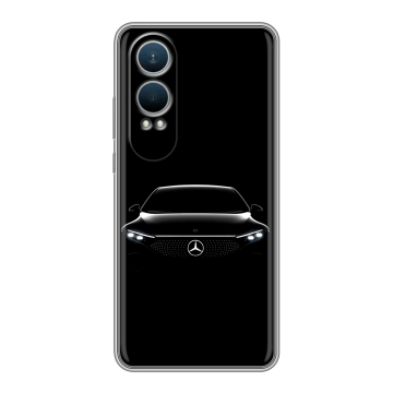 Силиконовый чехол на OnePlus Nord CE4 Lite с принтом Mercedes Мерседес Силиконовый чехол на OnePlus Nord CE4 Lite с принтом Mercedes Мерседес
