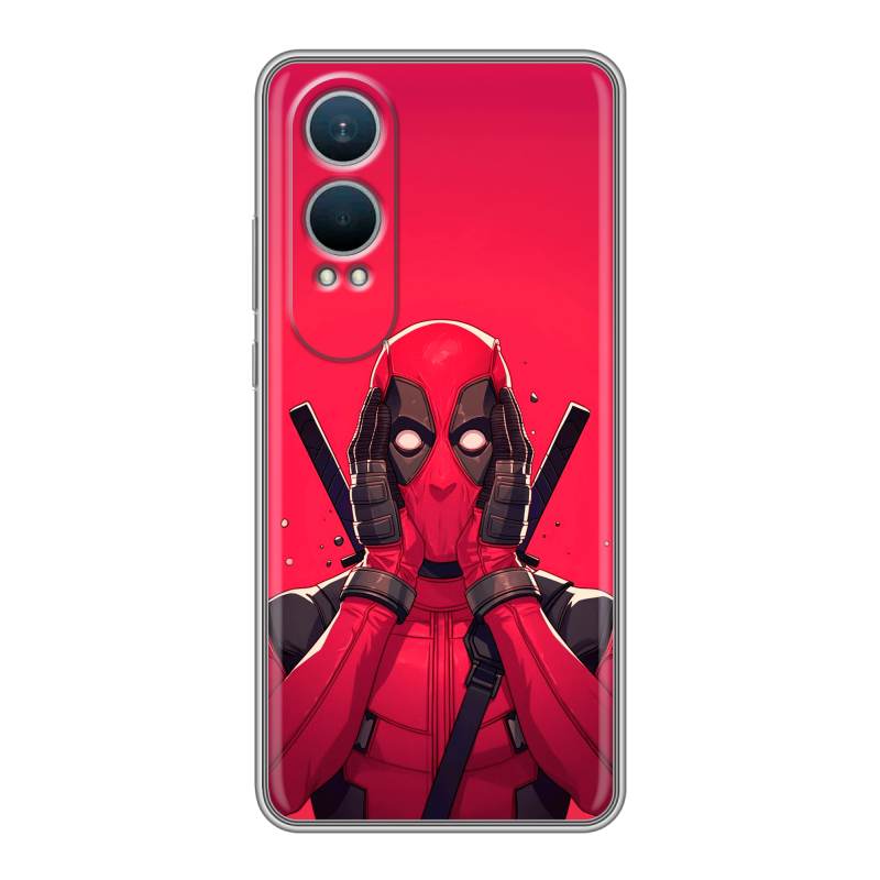 Силиконовый чехол на OnePlus Nord CE4 Lite с принтом Дедпул Deadpool Силиконовый чехол на OnePlus Nord CE4 Lite с принтом Дедпул Deadpool