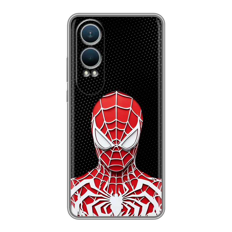 Силиконовый чехол на OnePlus Nord CE4 Lite с принтом человек паук spiderman Силиконовый чехол на OnePlus Nord CE4 Lite с принтом человек паук spiderman