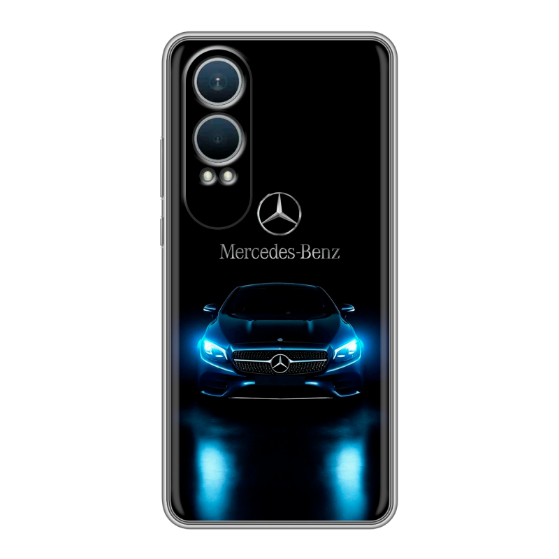 Силиконовый чехол на OnePlus Nord CE4 Lite с принтом Mercedes Мерседес Силиконовый чехол на OnePlus Nord CE4 Lite с принтом Mercedes Мерседес