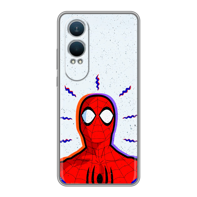 Силиконовый чехол на OnePlus Nord CE4 Lite с принтом Spiderman Человек паук Силиконовый чехол на OnePlus Nord CE4 Lite с принтом Spiderman Человек паук