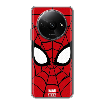 Силиконовый чехол на Redmi A3x с принтом человек паук spiderman