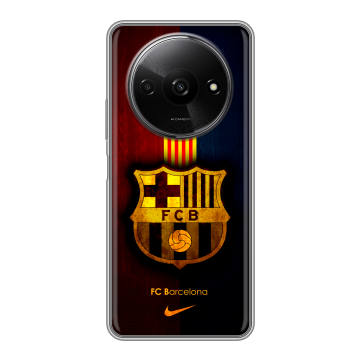 Силиконовый чехол на Redmi A3x с принтом Барселона Barcelona Силиконовый чехол на Redmi A3x с принтом Барселона Barcelona