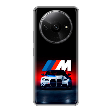 Силиконовый чехол на Redmi A3x с принтом БМВ BMW