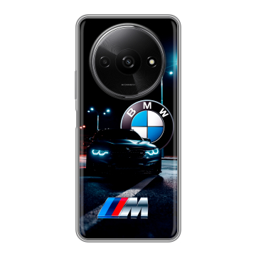 Силиконовый чехол на Redmi A3x с принтом БМВ BMW