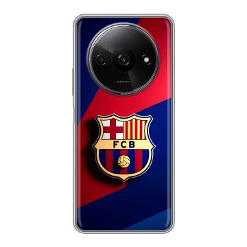 Силиконовый чехол на Redmi A3x с принтом Барселона Barcelona