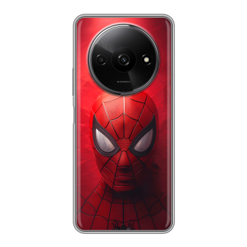 Силиконовый чехол на Redmi A3x с принтом Spiderman Человек паук