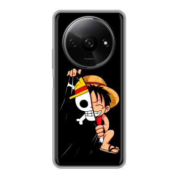 Силиконовый чехол на Redmi A3x с принтом One Piece Ван Пис Силиконовый чехол на Redmi A3x с принтом One Piece Ван Пис