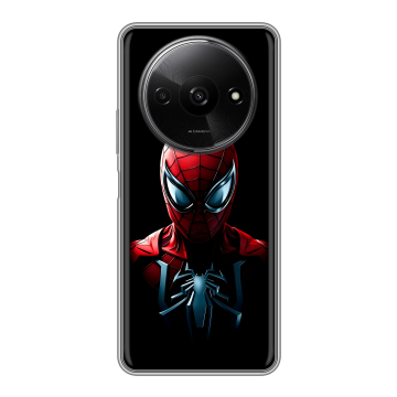 Силиконовый чехол на Redmi A3x с принтом Spiderman Человек паук Силиконовый чехол на Redmi A3x с принтом Spiderman Человек паук