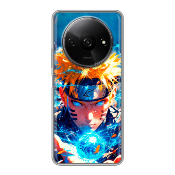 Силиконовый чехол на Redmi A3x с принтом Аниме Наруто Naruto