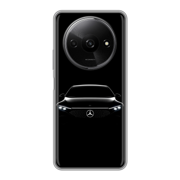 Силиконовый чехол на Redmi A3x с принтом Mercedes Мерседес