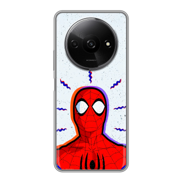Силиконовый чехол на Redmi A3x с принтом Spiderman Человек паук Силиконовый чехол на Redmi A3x с принтом Spiderman Человек паук