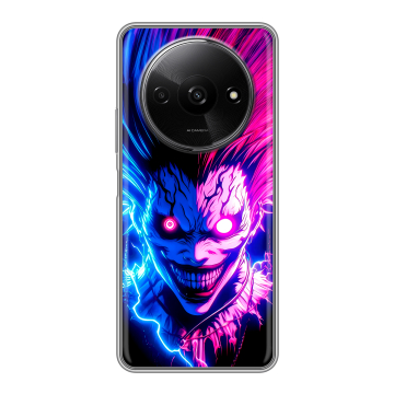 Силиконовый чехол на Redmi A3x с принтом Death note Тетрадь смерти Силиконовый чехол на Redmi A3x с принтом Death note Тетрадь смерти