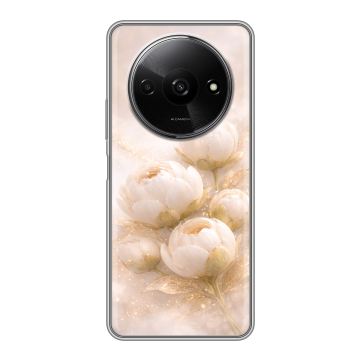 Силиконовый чехол на Redmi A3x с принтом женский