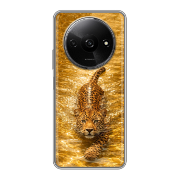 Силиконовый чехол на Redmi A3x с принтом женский