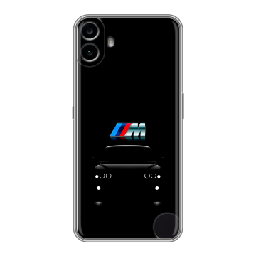Силиконовый чехол на Nothing CMF Phone 1 с принтом БМВ BMW