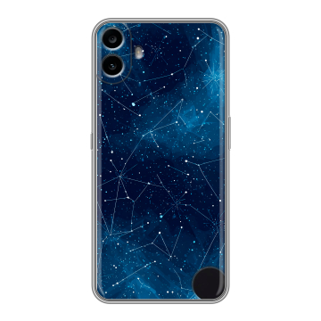 Силиконовый чехол на Nothing CMF Phone 1 с принтом Космос звезды Силиконовый чехол на Nothing CMF Phone 1 с принтом Космос звезды