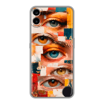 Силиконовый чехол на Nothing CMF Phone 1 с принтом Модный принт Силиконовый чехол на Nothing CMF Phone 1 с принтом Модный принт