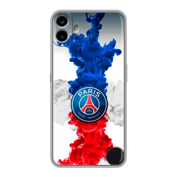 Силиконовый чехол на Nothing CMF Phone 1 с принтом PSG ПСЖ