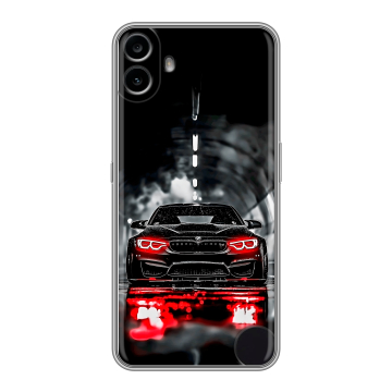 Силиконовый чехол на Nothing CMF Phone 1 с принтом BMW БМВ