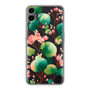 Силиконовый чехол на Nothing CMF Phone 1 с принтом женский