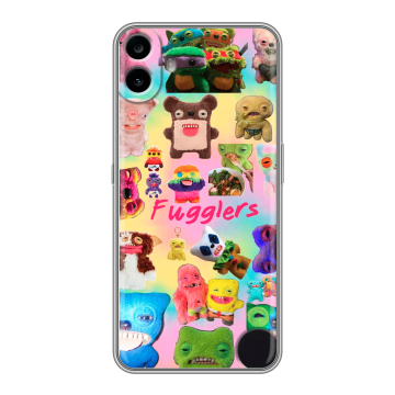 Силиконовый чехол на Nothing CMF Phone 1 с принтом Флагер Fuggler